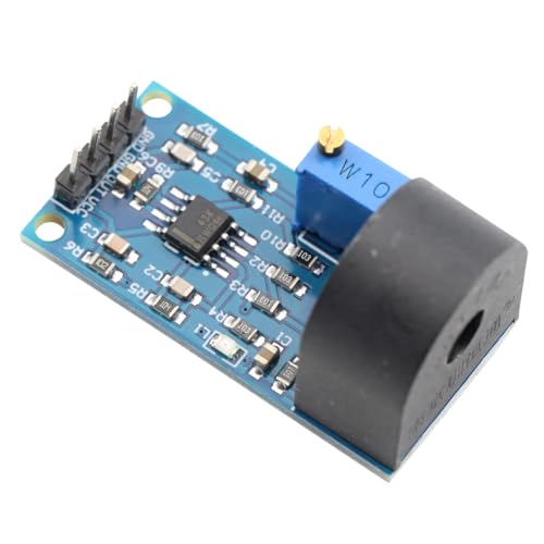 ZMCT103C AC Sensor Single Phase Current Transformer Module 5A Current Transformer Small Size and High Precision Current Sensor Active Output Module Board for Arduino (Pack of 2)