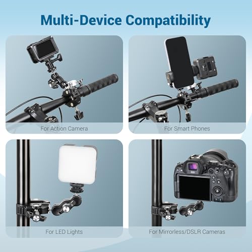 Mic Stand Guitar Cell Phone Holder Mount w Super Clamp for Microphone Stand Super Clamp(Clip-on)