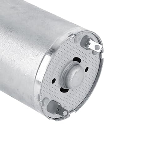 FTVOGUE Gear Motor DC12V 5 RPM Self-Locking | Motor with vertical outlet shaft, automatic lock, CW/CCW, for window drive and door opener 5RPM