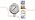 Oil Filled Vacuum Pressure Gauge TS-PGGZ604-0bar 1/4BSP Y60 Radial Oil Filled Vacuum for Petroleum Metallurgy -30-0inhg Vacuum Gauge Oil Gauge