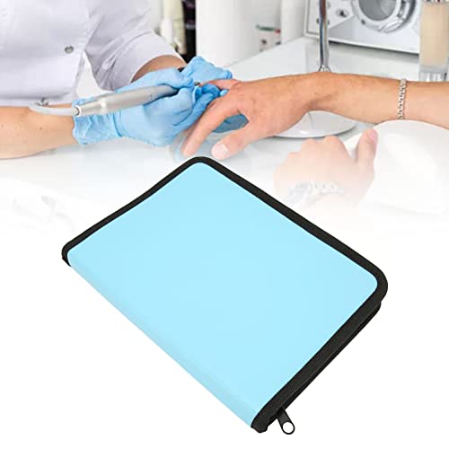 Jonlaki large capacity nail bit storage bag for nail art pens, brushes, and tools