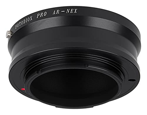 Fotodiox Pro Lens Mount Adapter, Konica AR Lens to Sony NEX (E-Mount) Camera Body, for NEX-3, NEX-3N, NEX-5, NEX-5R, NEX-6 NEX-7