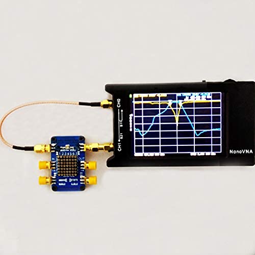 [Australia - AusPower] - AURSINC NanoVNA Vector Network Analyzer 10KHz -1.5GHz V3.4 with 2.8'' Touchscreen + Nanovna Testboard Kit Network Analysis Test Demo Board 