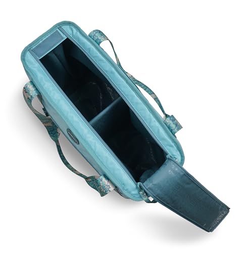 Igloo Tag Along 12-Can Satchel Cooler | Insulated Cooler Bag with Sturdy EVA Base Lagoon Teal Tote 36-Can