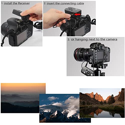 Pixel RW/DC0 Camera Remote Release Wireless Control Compatible with Nikon 221-DC0 for Nikon