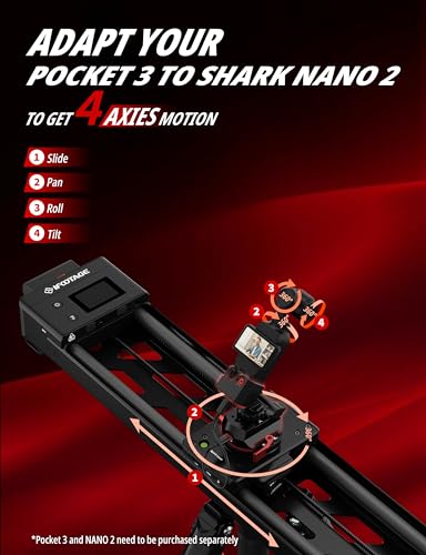 IFOOTAGE Pocket 3 Adapter for Shark Slider Nano 2