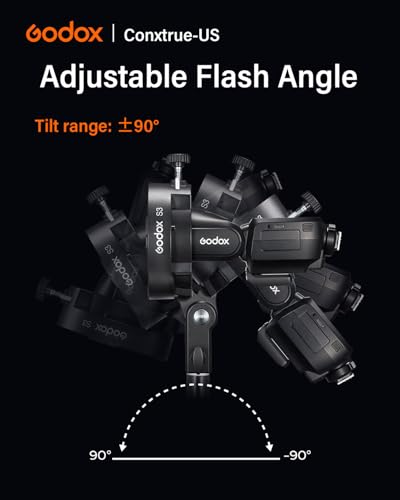Godox S3 Speedlite Bracket for Bowens Mount