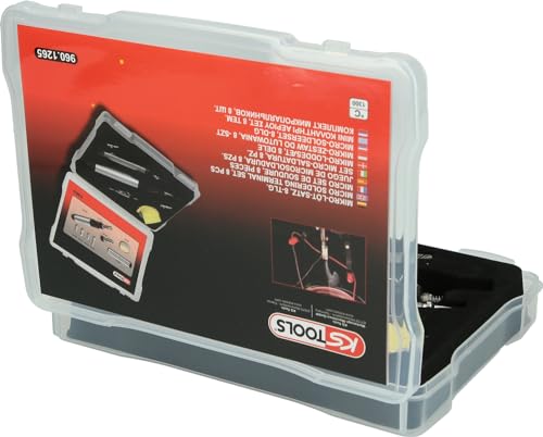 KS Tools 960.1265 Micro Soldering Set, 8-Piece