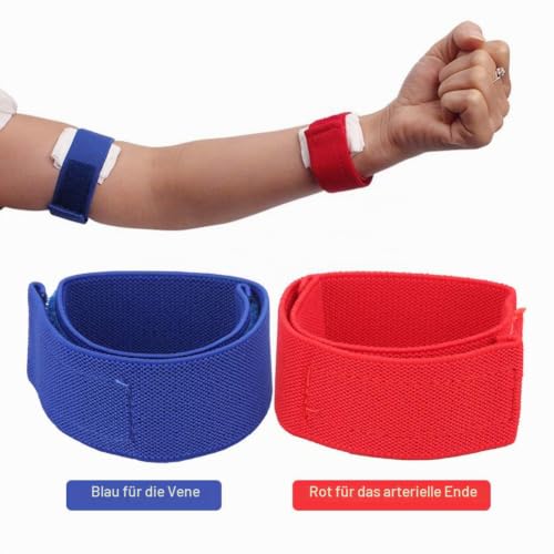 Tourniquet, 2 Pairs Climbing Outdoor Camping Dialysis Tourniquet Bandage Cuff Belt