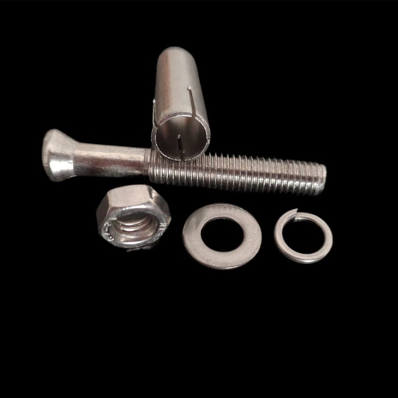[Australia - AusPower] - Stainless Steel Expansion Bolts M8x60mm External Hex Expansion Bolt (5 Pack) 