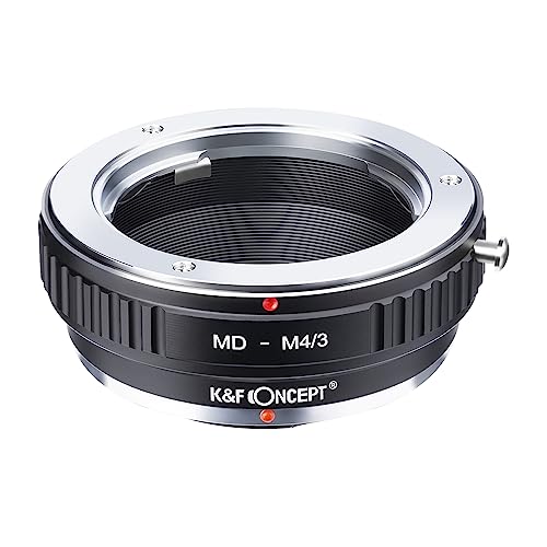 K&F Concept Lens Mount Adapter Compatible with Minolta MD Mount Lens to Micro 4/3 Mount Camera