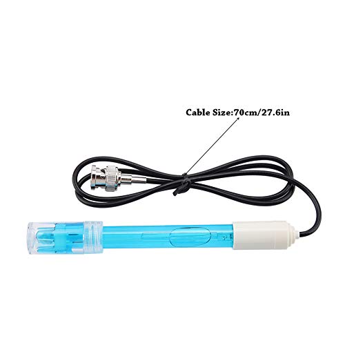 [Australia - AusPower] - TOPINCN Electrode, BNC Connector Aquarium Hydroponic Electrode Monitor Probe Smart Sensor Digital Meter BNC Connector 