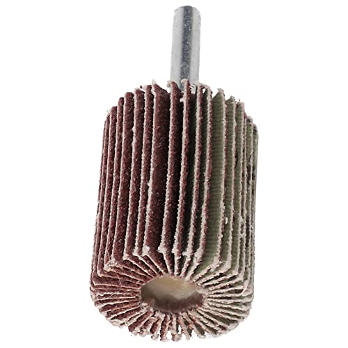 Lamellar Wheel 28 mm, Die Sander Flap Wheel for Steel, Pack of 10, Sanding Disc Sander, Sandpaper Flap Wheel, Grinding Head Rotary Tool for Grinding