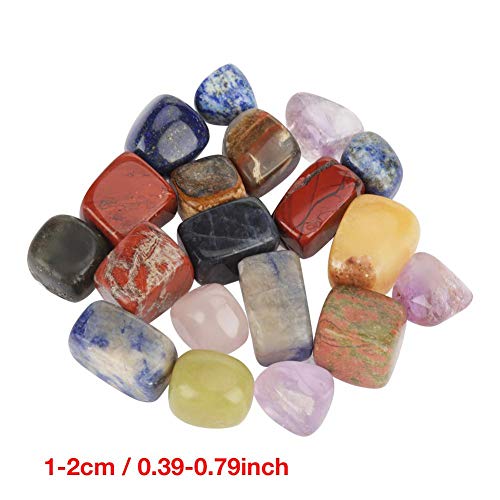 Mini Point Quartz Crystal Stone 100g Mixed Color Rock Chips Healing Assorted Stones
