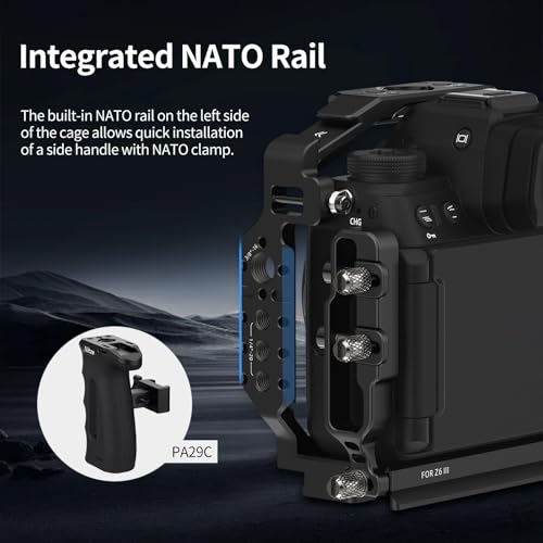 Nitze Z6 III Cage for Nikon Z6 III Camera - T-N05A