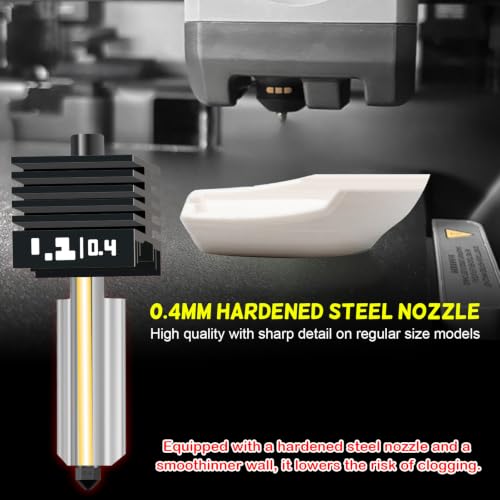 2pcs 0.4mm P2S X2D Hotend for Bambulab with 2pcs Silicone Cover