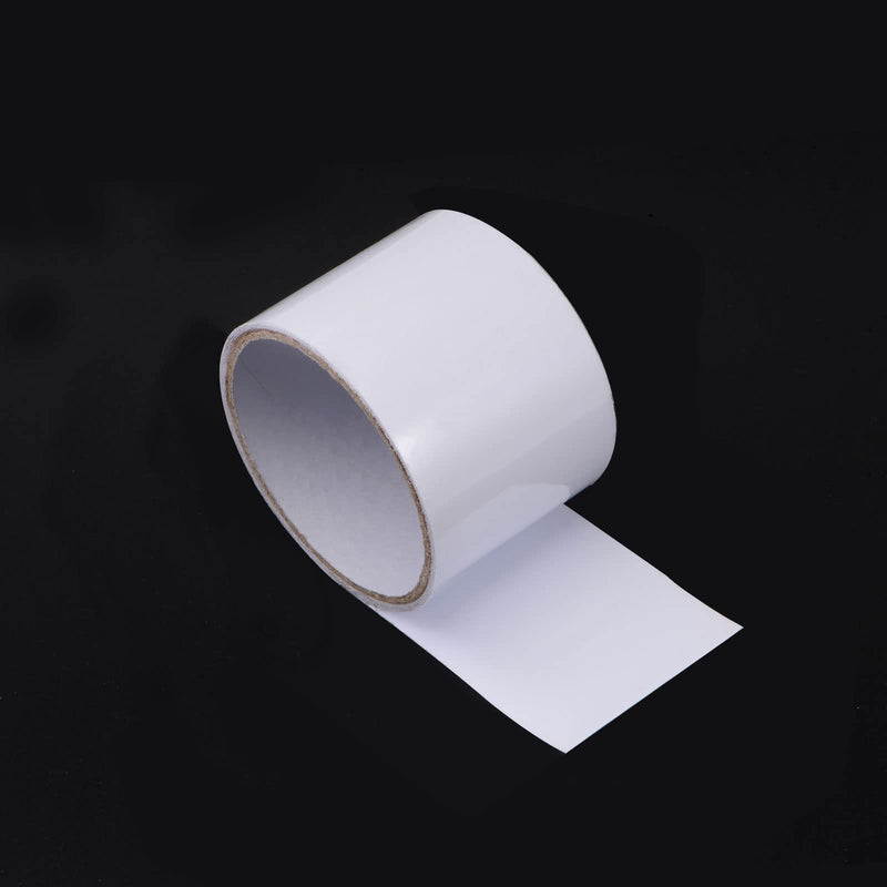HARFINGTON Waterproof Patch Seal Tape 2" x5' Leak Repair Tape for Plastic Bucket/Basin Hoses Duct Pipes, White 2"x5'