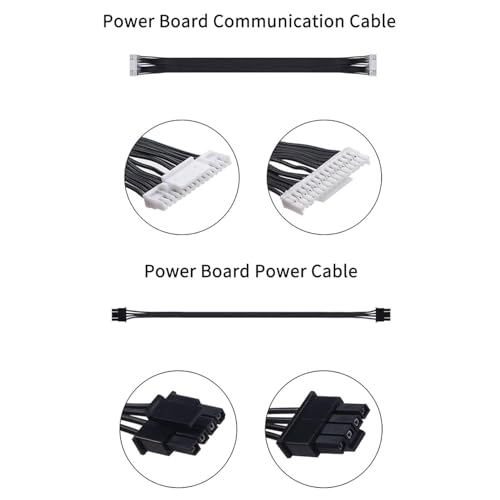 3D Printer Accessories for BambuLab AMS 2 Pro Cable Pack (6-in-1) kit:Connection Wire Replacement for Signal or Power Transfer - Ensure H2D Stable Printing