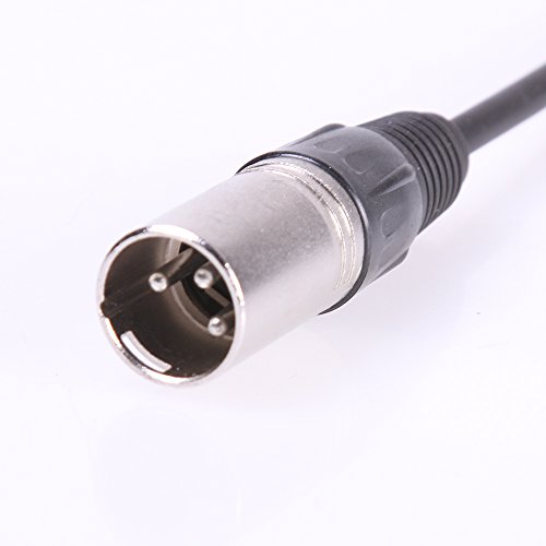 FocusFoto Professional Handheld Shotgun DV Interview Mic Microphone for Video DSLR Camera Camcorder with XLR Cable & Windshield (Pack of 2) φ21 × 145mm (Pack of 2)