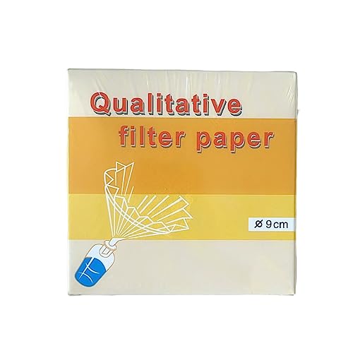 Deschem 90mm qualitative filter paper, 20–25μm, fast speed, 100 pieces per pack