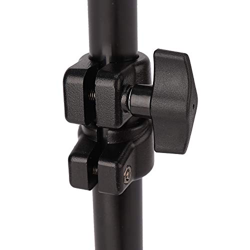 Camera Ceiling Wall Mount Light Stand 14.1-21.6inches/36-55 cm with 1/4 inch to 3/8 inch Universal Adapter Photography Arm for Photo Studio Video Light, Flash, Ring Light, Reflector