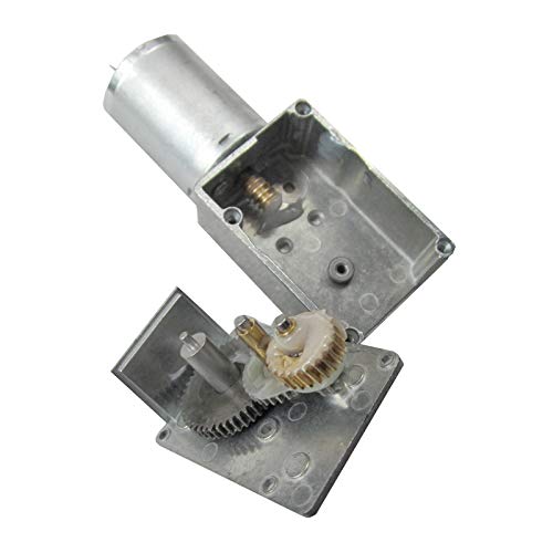 CHACNS 370WG Reducer Electric Motor High Torque 24V DC 80RPM Engine Mini Turbine Worm