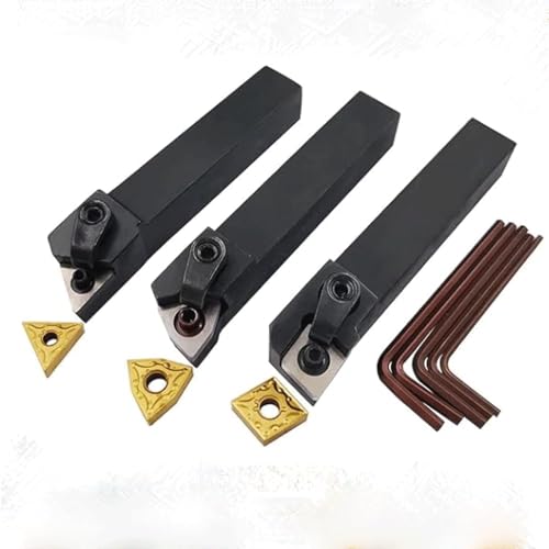 5/8" 36pcs Indexable CNC Lathe Excircle Lathe Tool Holder Set MTJNR1616H16 + MWLNR1616H08 + MCLNR1616H12 with WNMG 431,CNMG431,TNMG331, Solid Carbide Insert Cutter | MTJNR1616H16+MWLNR1616H08+MCLNR1616H12 metal lathe tool with carbide, WNMG431+CNMG431+...