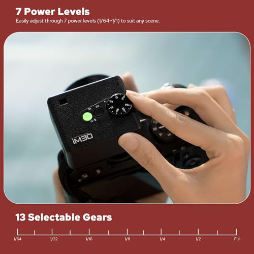 Godox iM30 Mini Flash for Canon/Sony/Fujifilm/Nikon/Panasonic/Olympus iM30 without Diffuser