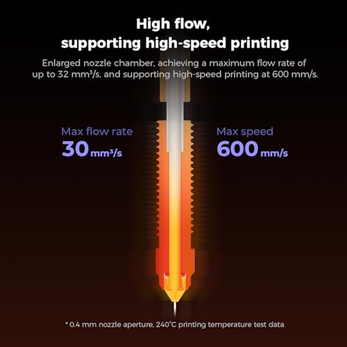 Creality K1C Ceramic Heating Block Kit, 3D Printer Parts All Metal Quick-Swap Nozzle Kit Heat Break 300°C High Temperature Resistance Hotend Heating Block Kit with for K1C K1C Old Version