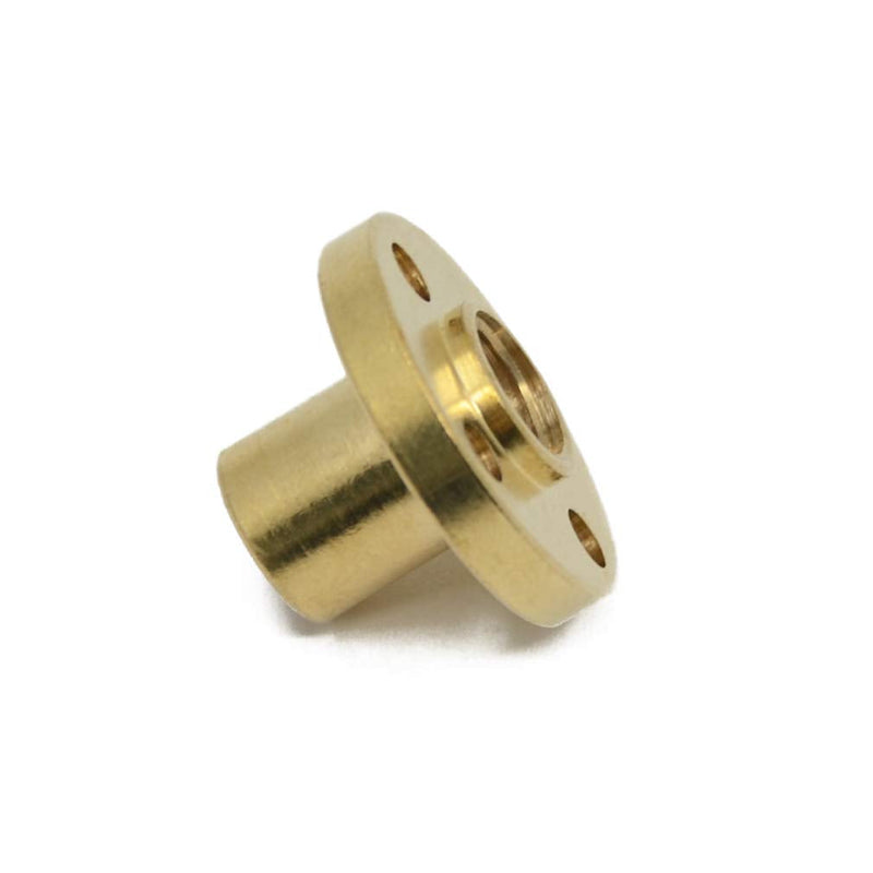 [Australia - AusPower] - 400mm T8 Tr8x2 Lead Screw and Brass Nut (Acme Thread, 2mm Pitch, 1 Start, 2mm Lead) for LCD DLP SLA 3D Printer and CNC Machine Z Axis 400mm Lead screw with nut 