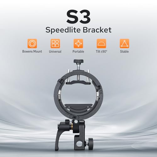 Godox S3 Bowens Mount Flash Bracket for V1 V100 AD100/200/300Pro Flash