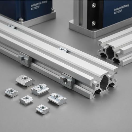 30 pack RiseDirectly M4 T-nuts for 4040 aluminum extrusion profile, 40 series hardware setup