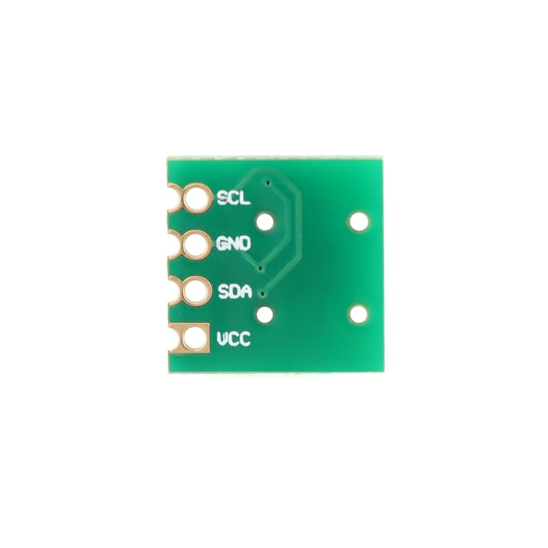 MusRock AHT21B digital temperature and humidity sensor module with I2C communication and DC 2.0–5.5V, 5-piece set