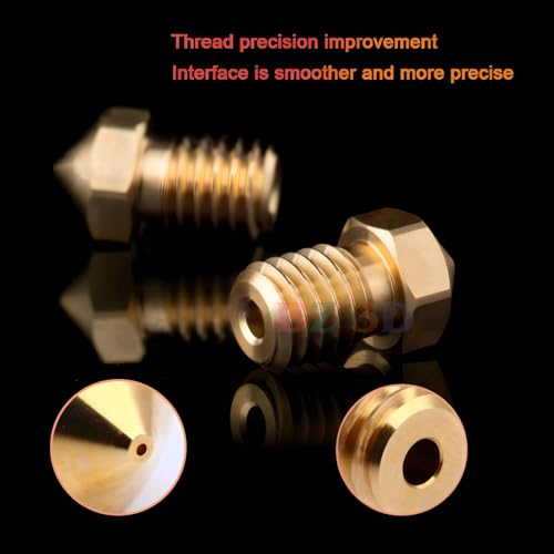 i3 Mega All Metal Hotend 12V 40W Kit for i3 Mega,Mega X,Mega S,Mega Pro 3D Printer Extruder V5 Print Head Hotend,Upgrade Bi-Metal Heatbreak,Heater Block Aluminum,V6 Brass Nozzle 0.4mm. 12V Kit