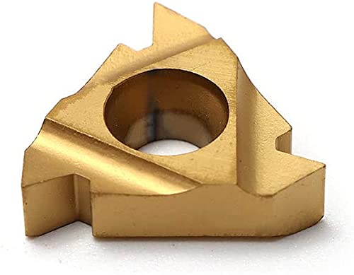 Maizoon Lathe Blades Carbide Inserts CNC Inserts Milling Machine 10pcs 16IR AG60 Rotary Tool DZ13