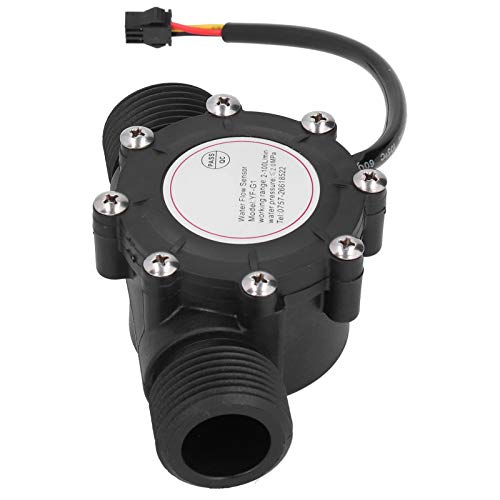 YF-G1 G1 Inch Male Thread Water Flow Sensor Hall Flow Meter Central Air Conditioning Swimming Pool Flow Meter DC3-24V