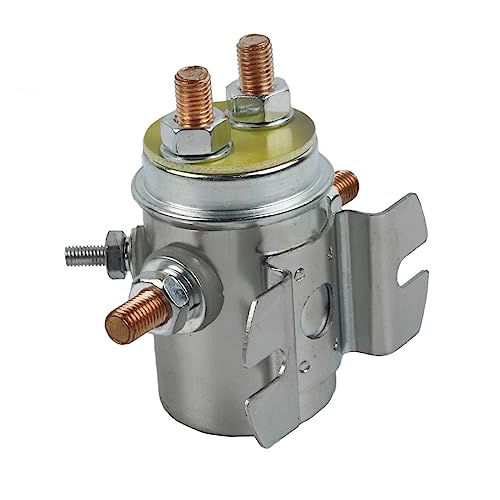 Wai Danie Continuous High Performance Switch Relay Solenoid Compatible with Prestolite & Ramsey Winch Electric Golf Cart Car Crane Boom Winch 6 Terminal 12V