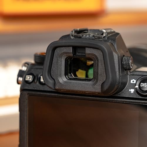 JJC Camera Eyecup Eyepiece Viewfinder for Nikon Z7 II, Z7, Z6 III, Z6 II - Soft Silicone Extended Design - 2 Pack
