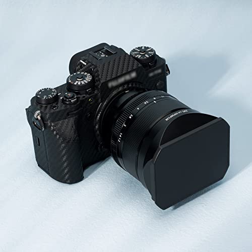 JJC Bayonet Metal Lens Hood for Fujifilm Fuji Fujinon XF 56mm f/1.2 R WR Lens on Fujifilm X-T5 X-T4 X-T3 X-H2 X-H2S X-T30 II X-T30 X-T20 X-PRO3 X-E4 X-E3 Camera with Lens Hood Cap For XF 56mm f1.2 Lens