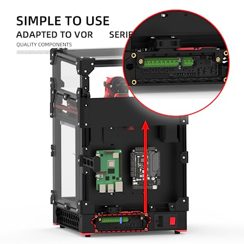 1 Piece New Version Klipper Expander Expansion Board Accessories Compatible with Voron 0 2.4 V2.4 3D Printer DIY Parts and Other 3D Printer w/Klipper firmware