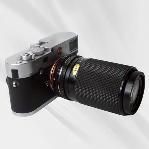 PHOLSY Lens Adapter Compatible with Minolta MD MC Lens and Leica M Camera Minolta MD to Leica M