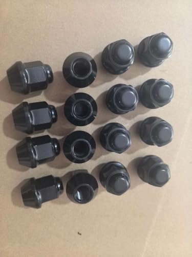 16Pcs Black Wheel Lug Nuts Replacement for 2016-2026 Can-Am UTV Defender HD5 HD8 HD9 HD10, Maverick Trail 800 1000 Sport Front or Rear & Commander UTV