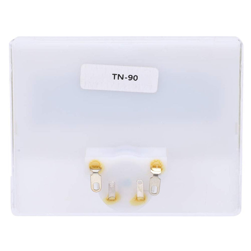 [Australia - AusPower] - T‑90 VU Meter Header DB Test Meter Amplifier Level Meter With White Light Bulb Audio ABS Material for Recording Studio Car Audio Transform 