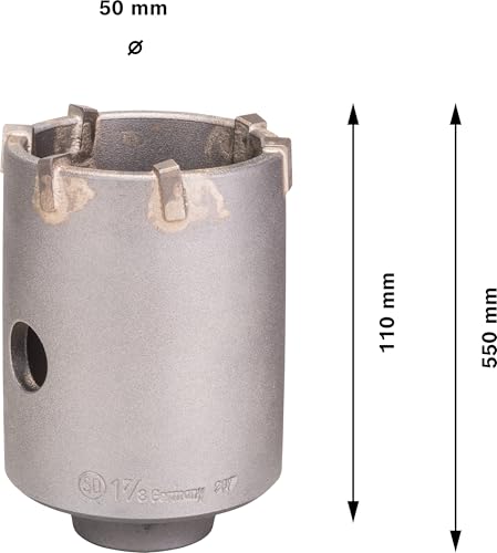 Bosch 1x PRO SDS plus-5 Core Cutter 50mm x 50mm x 72 mm
