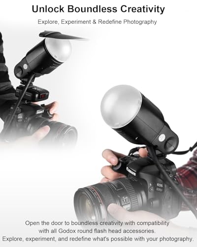 Godox AK-R1 Accessories Kit for Godox V1, V1Pro, V100, V1mid, AD100Pro, V1U, V1ProU, and V100U Round Head Flashes