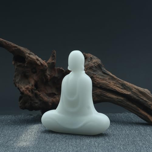 Faceless Buddha Statue - No Face Buddha Figurine White