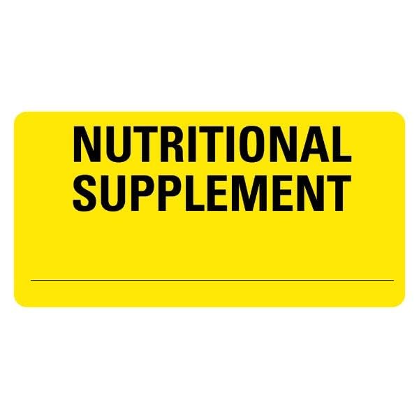 Nutritional Supplement Labels