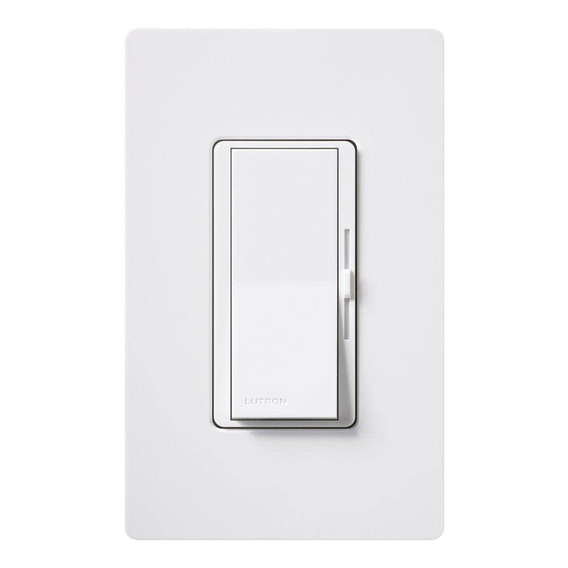 Lutron Diva 3-Speed Fan Control, Single-Pole/3-Way, DVFSQ-F-WH, White