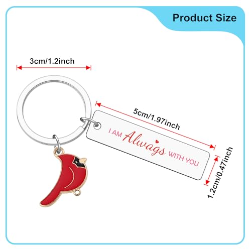 Heigebi Memorial Gifts for Loss of Mother Keyring Religious Memorial Gift Sympathy Gifts for Loss of Wife Husband Remembrance Grief Gift Bereavement Keychain Loss of Gift
