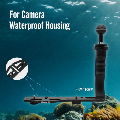 nitescuba AS060 Underwater Camera Tray Bracket Waterproof Housing Handheld Grip for Gopro,TG-5/6,RX100 V